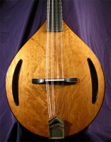 sitka spruce, myrtlewood flattop mandolin